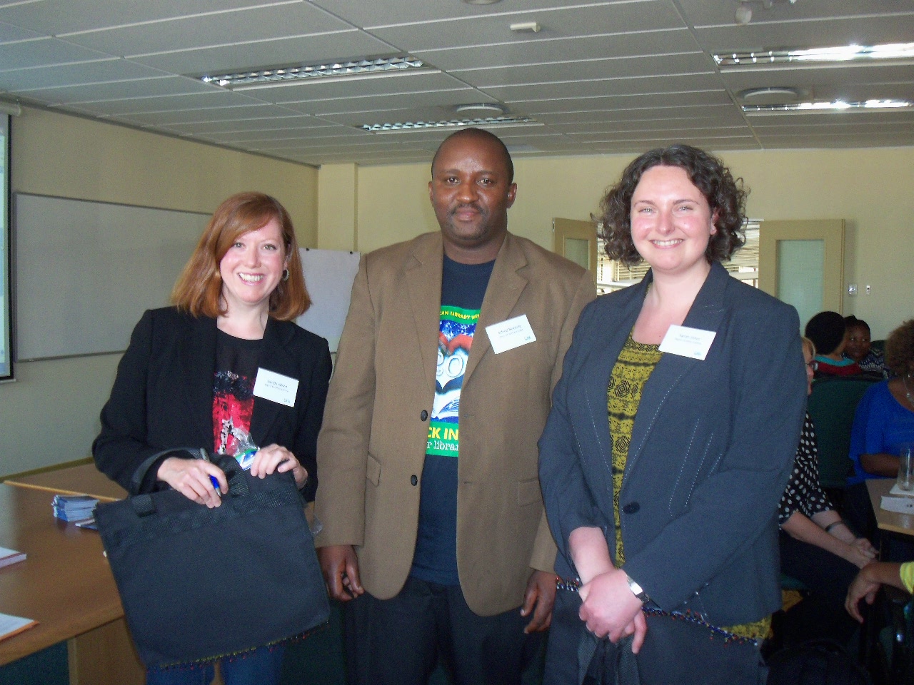 Alfred Nqotole thanking the speakers on behalf of the WCHELIG LIASA